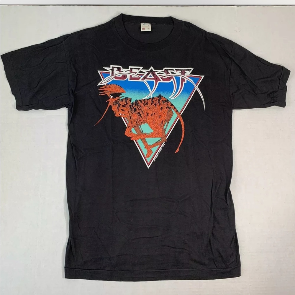 Shadow of the Beast Shirt Vintage original 1989 Roger Dean Single stitch